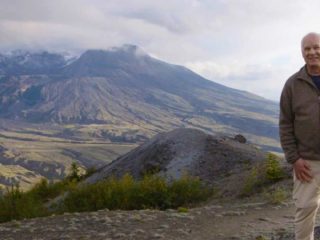 Del Tackett at Mt. St. Helens