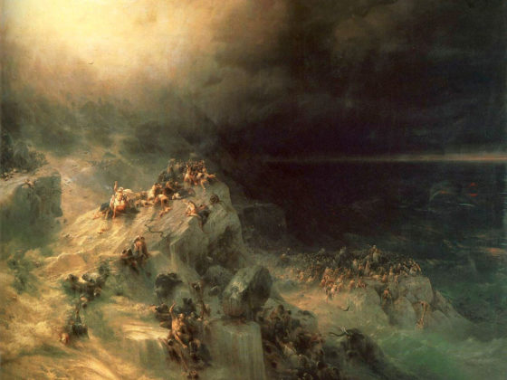 The Deluge by Ivan Aivazovsky